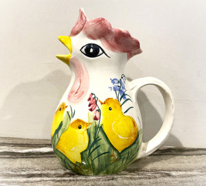 Easter Rooster Pitcher