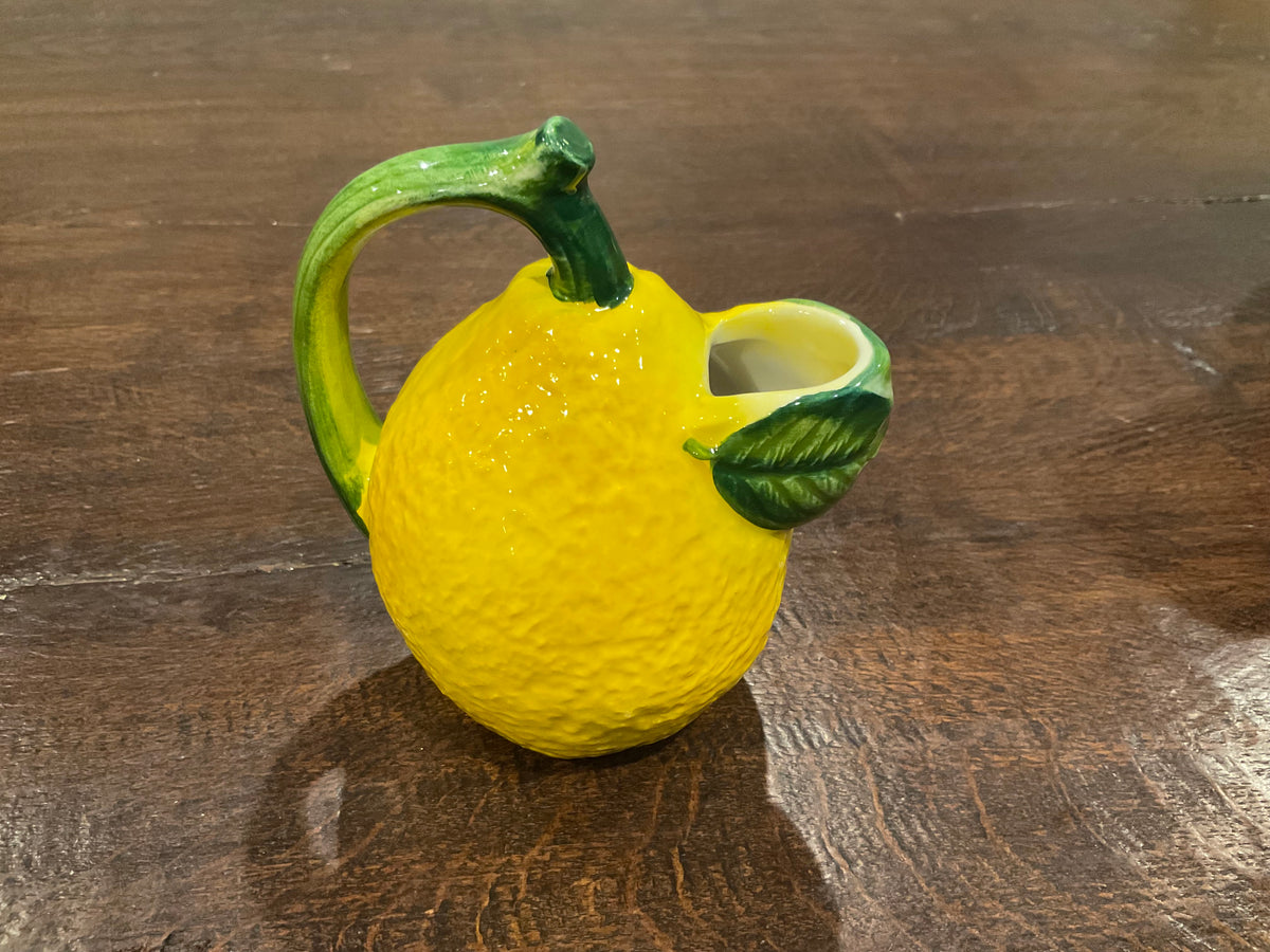 Cantaloupe Ceramic Pitcher