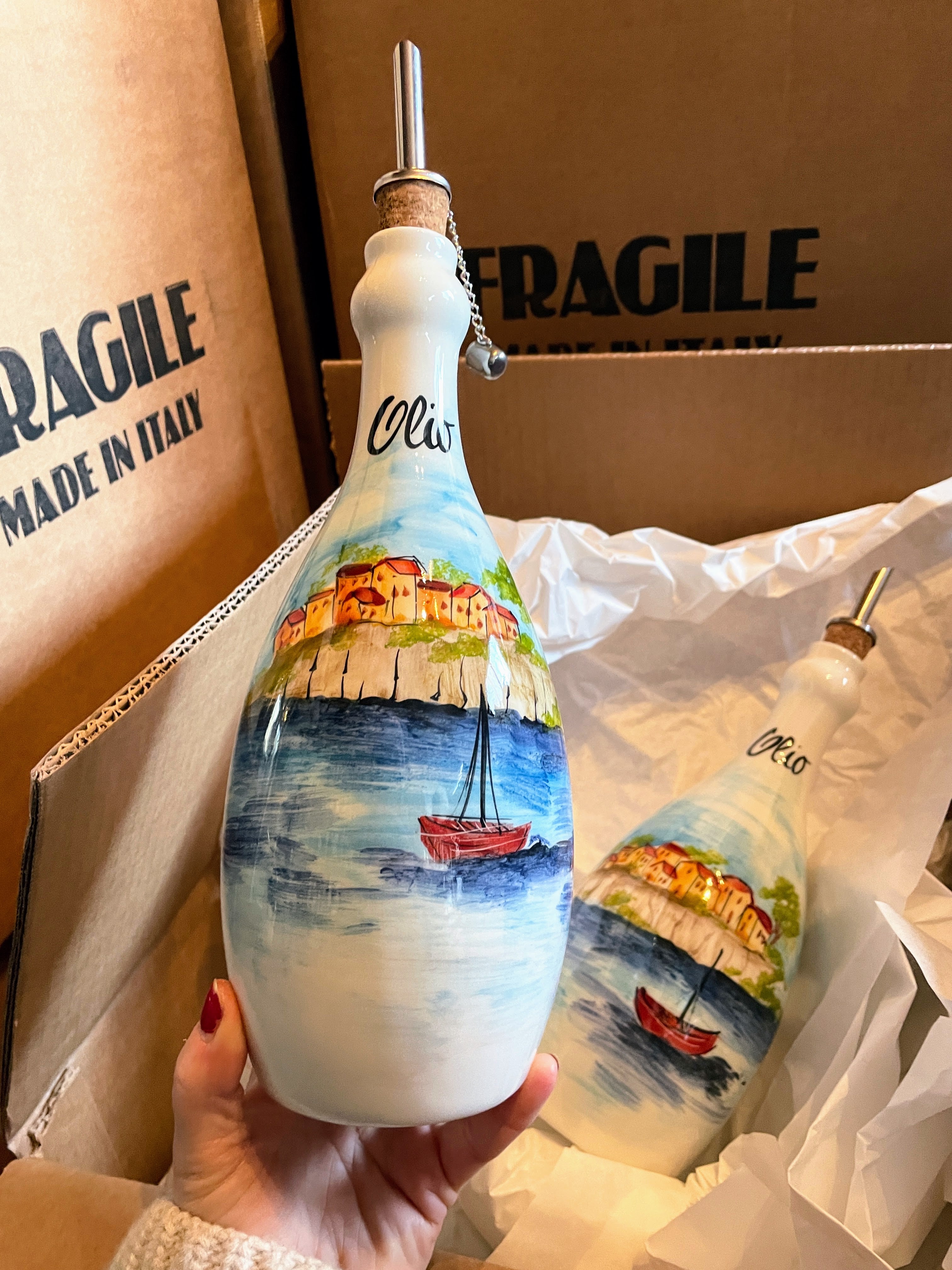 Il Mare Italian Seaside Olive Oil Bottle