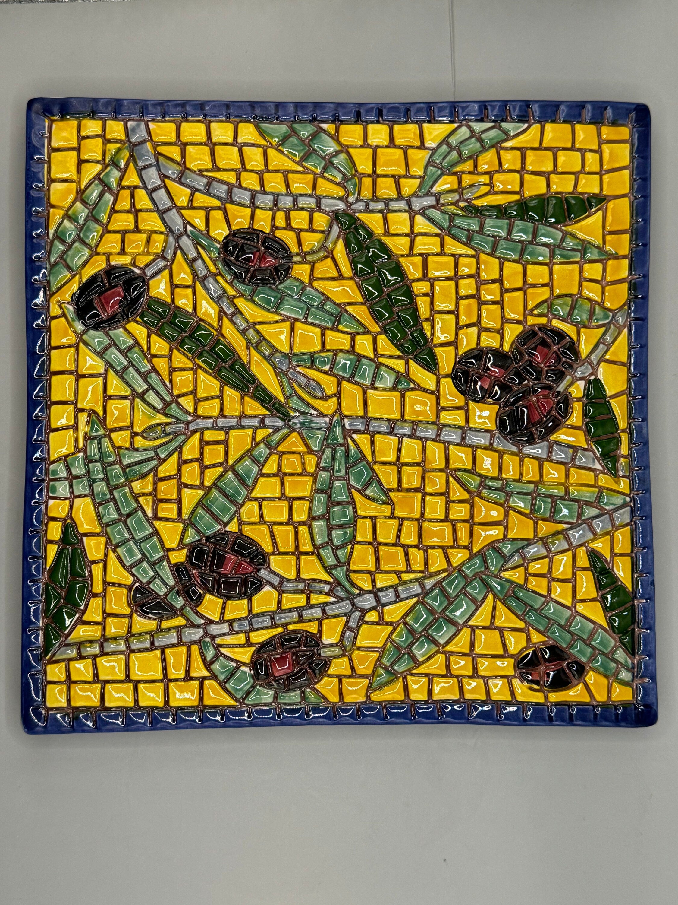 Mosaic Trivets hand painted