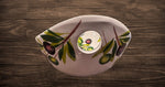 Load image into Gallery viewer, Black and Green Olive Bowls Hand Painted in Malta
