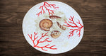 Load image into Gallery viewer, Hand Painted Coral Design Dishes
