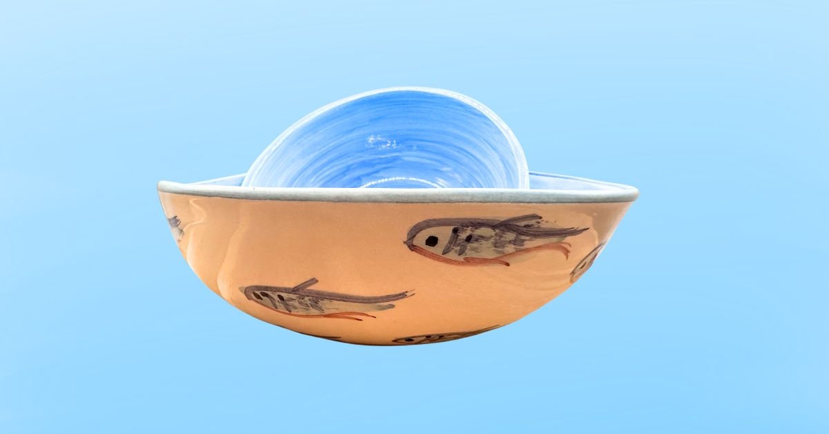 Capri Hand Painted Bowls