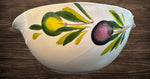 Load image into Gallery viewer, Black and Green Olive Bowls Hand Painted in Malta
