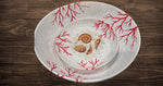 Load image into Gallery viewer, Hand Painted Coral Design Dishes
