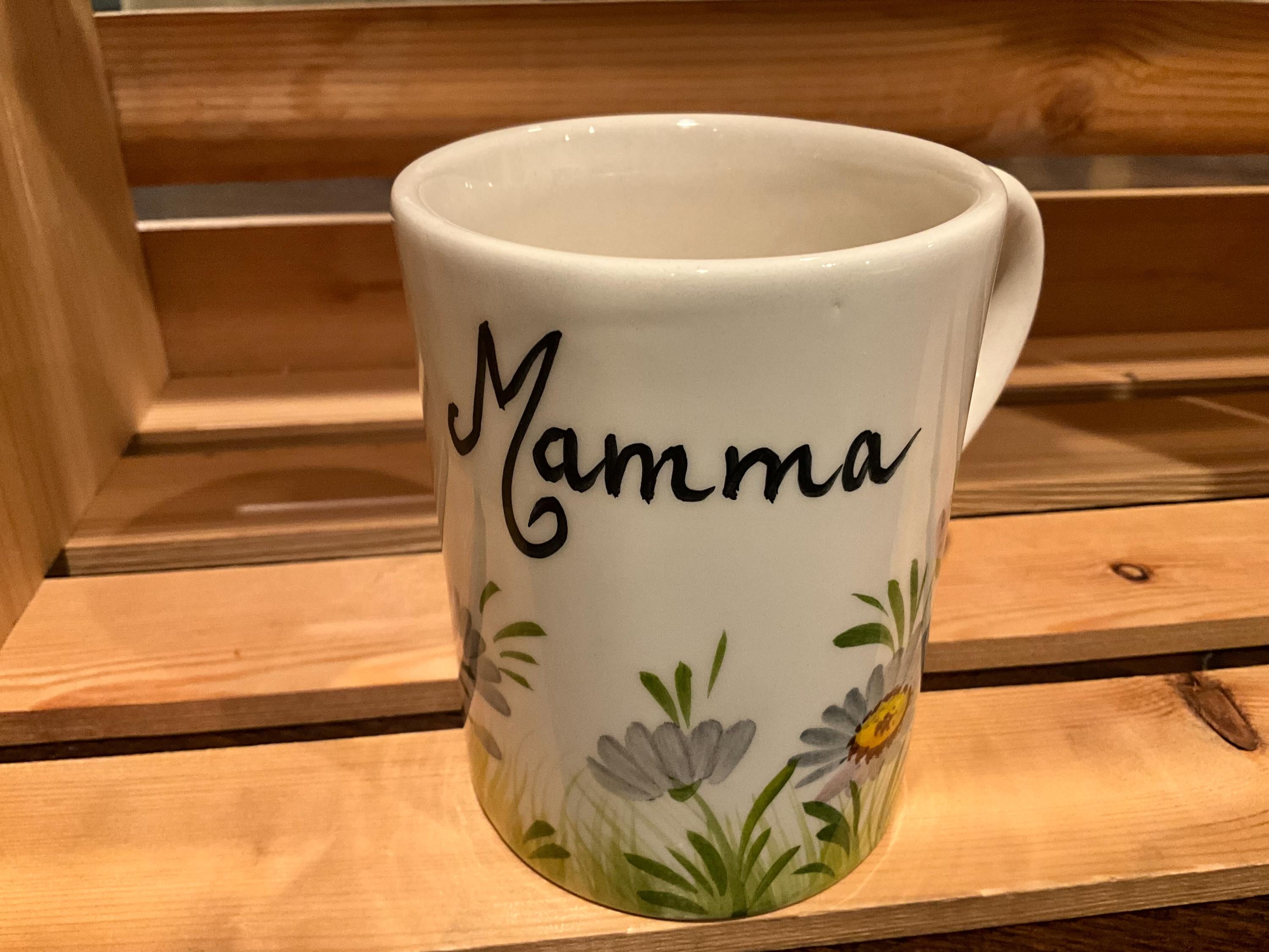 Hand Painted Mamma Mugs