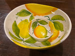 Load image into Gallery viewer, Hand Painted in Malta Lemon Serving Bowls
