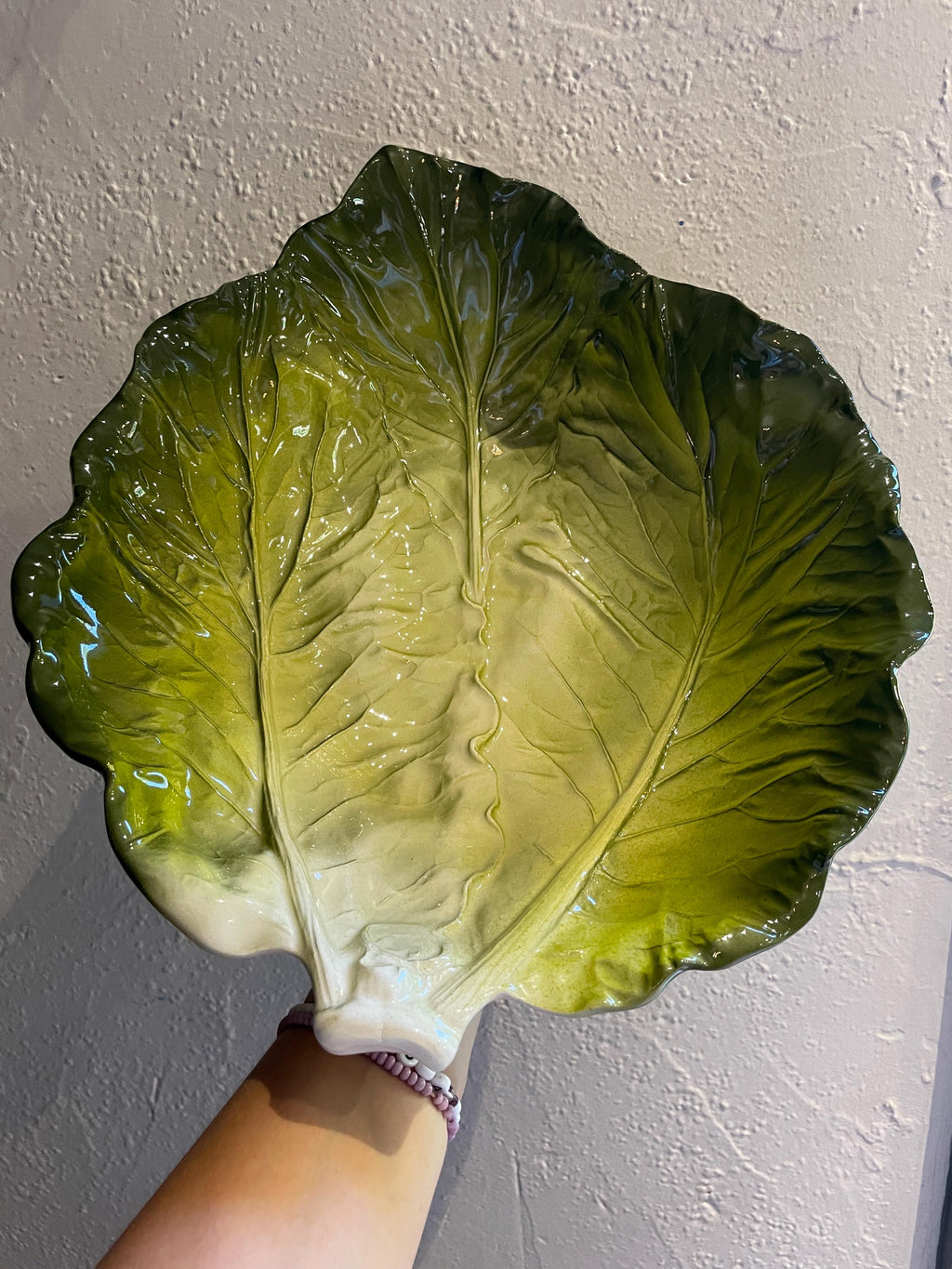 Cabage leaf bowl made in Italy