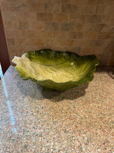 Cabage leaf bowl made in Italy