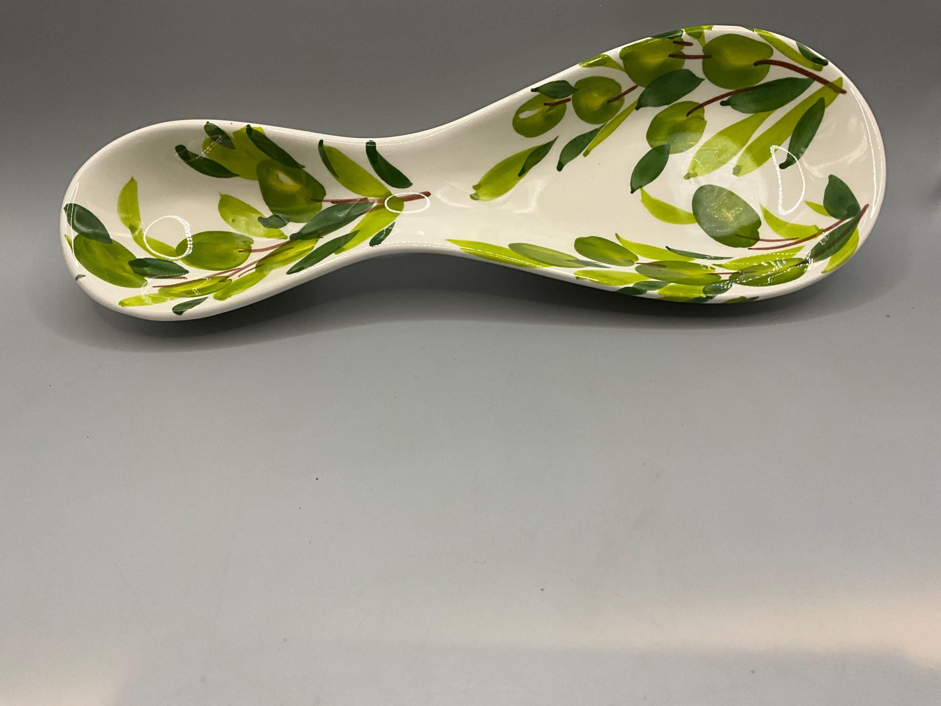 Italian Spoon Rests Beautiful Hand Painted in Italy Spoon Rests – Lo Bello Imports, LLC