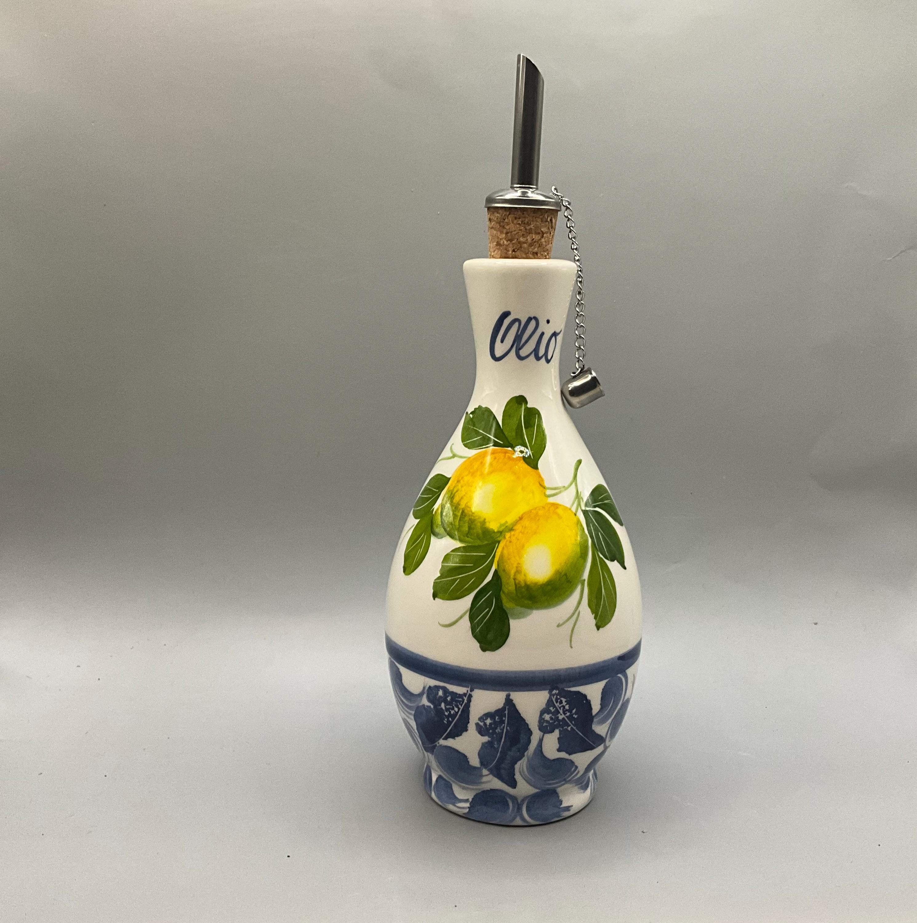 Beautiful Hand Painted Oil Bottles Made in Italy - A Touch of Italy, Every Day.