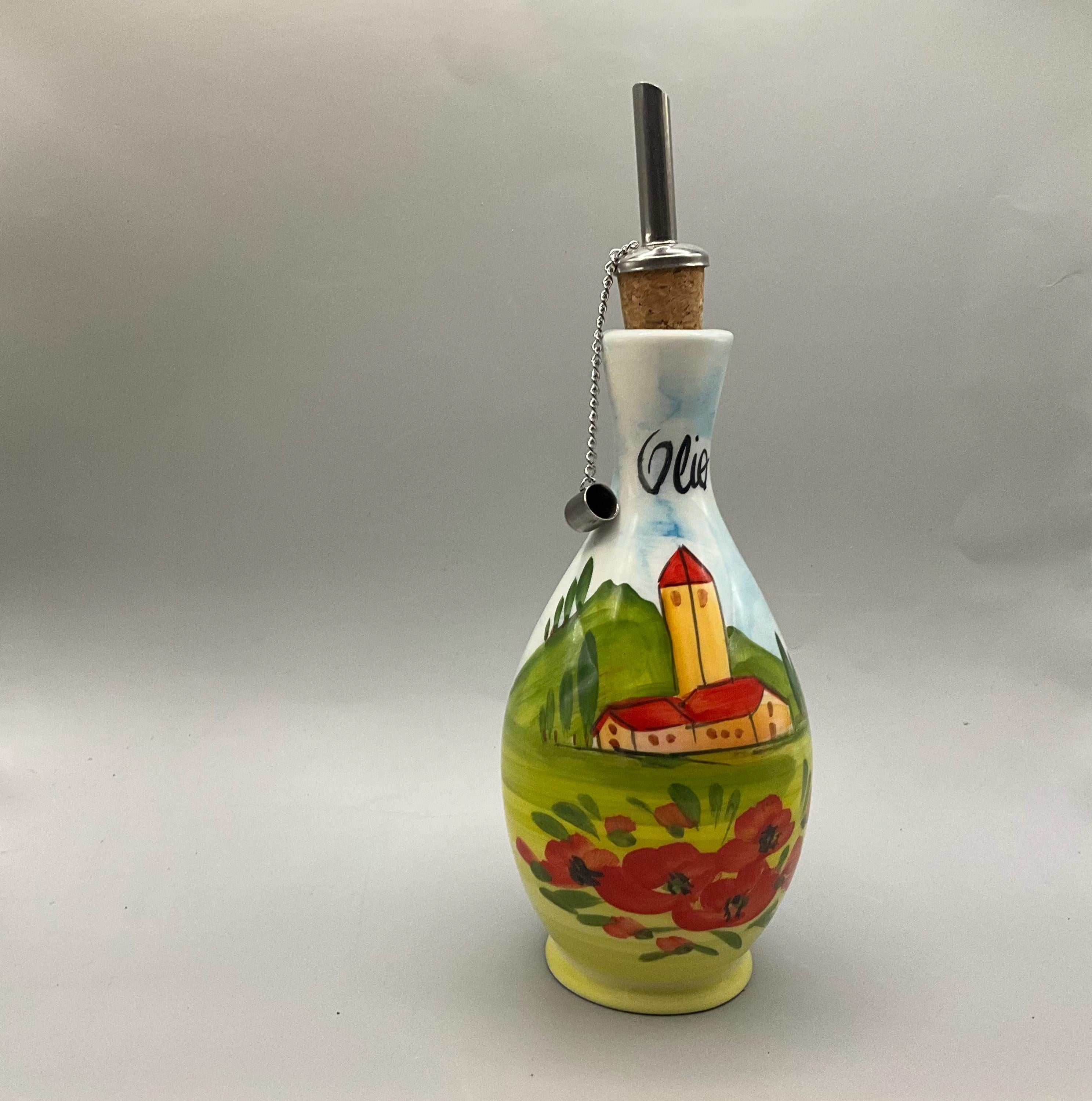 Beautiful Hand Painted Oil Bottles Made in Italy - A Touch of Italy, Every Day.