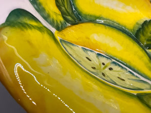 Hand Painted in Italy lemon Bowls in multiple sizes