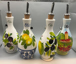 Load image into Gallery viewer, Beautiful Hand Painted Oil Bottles Made in Italy - A Touch of Italy, Every Day.
