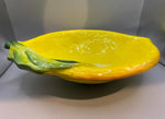 Load image into Gallery viewer, Lemon Shaped Serving Bowl Hand Painted in Italy - A Slice of Italian Sunshine
