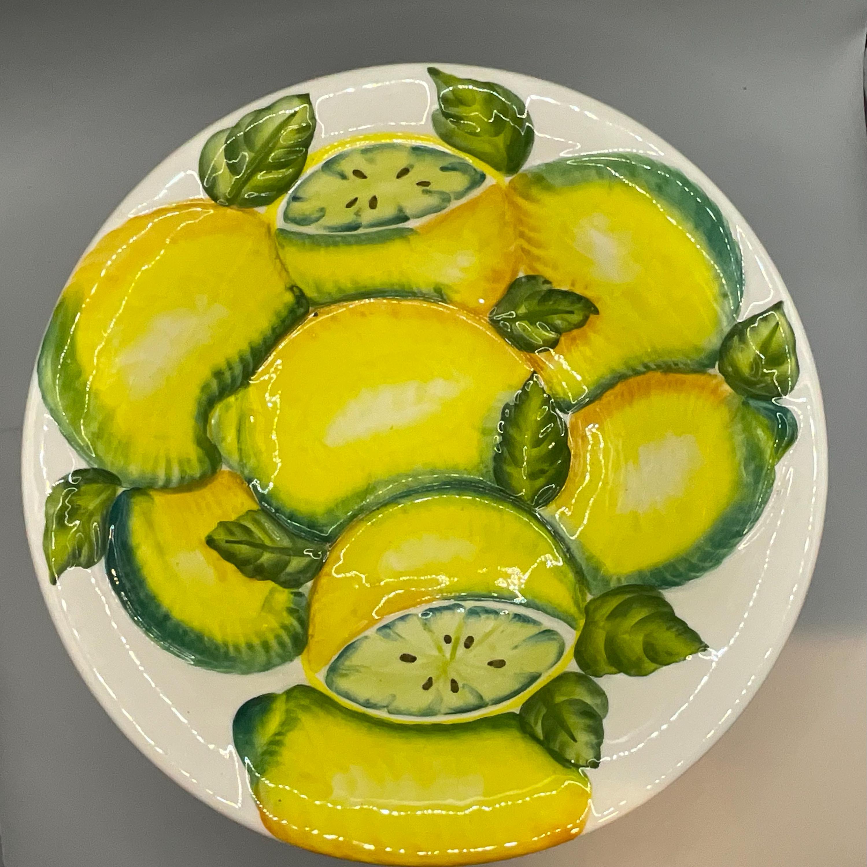 Hand Painted in Italy lemon Bowls in multiple sizes