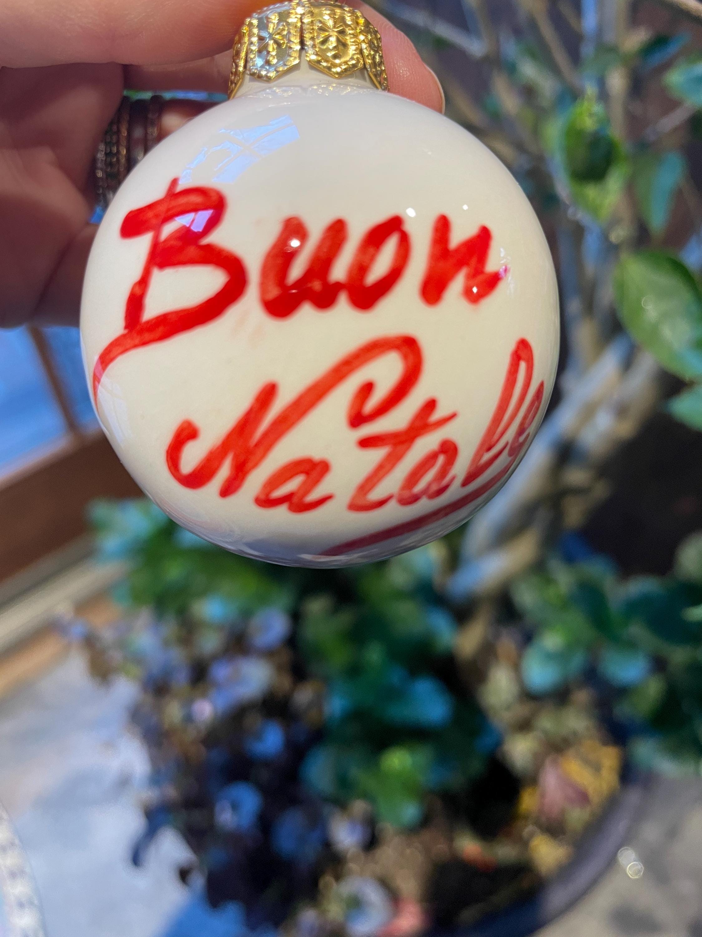 Buon Natale Ornament