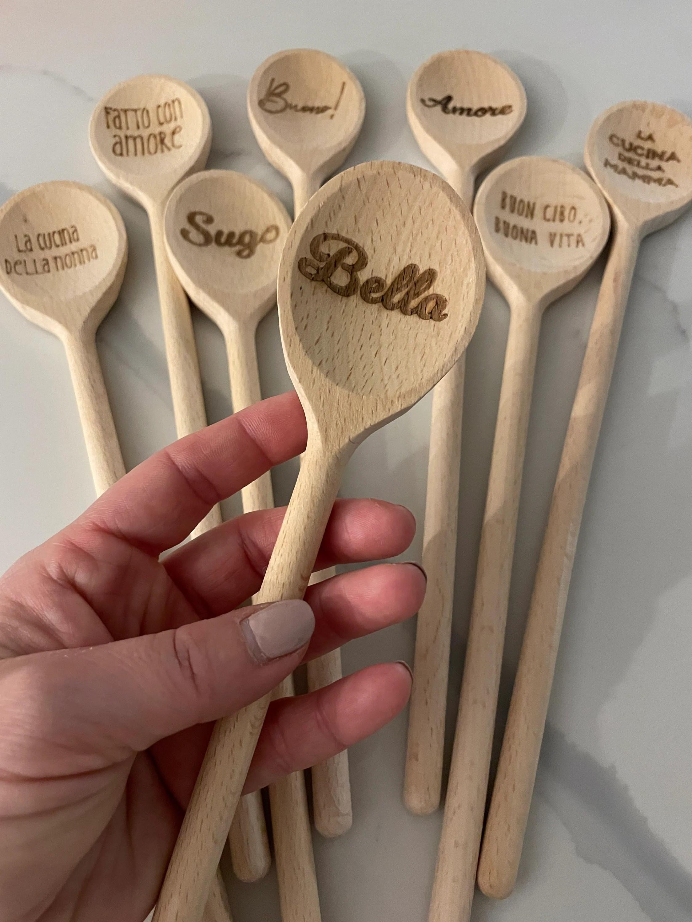 Customized Wood Spoons