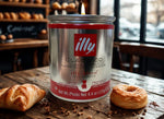 Load image into Gallery viewer, Hand Poured Candle in Repurposed Illy Coffee Tin | Upcycled Italian Coffee Can | Eco-Friendly Gift
