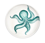 Load image into Gallery viewer, Octopus soup/pasta low rise bowl plates made in Italy
