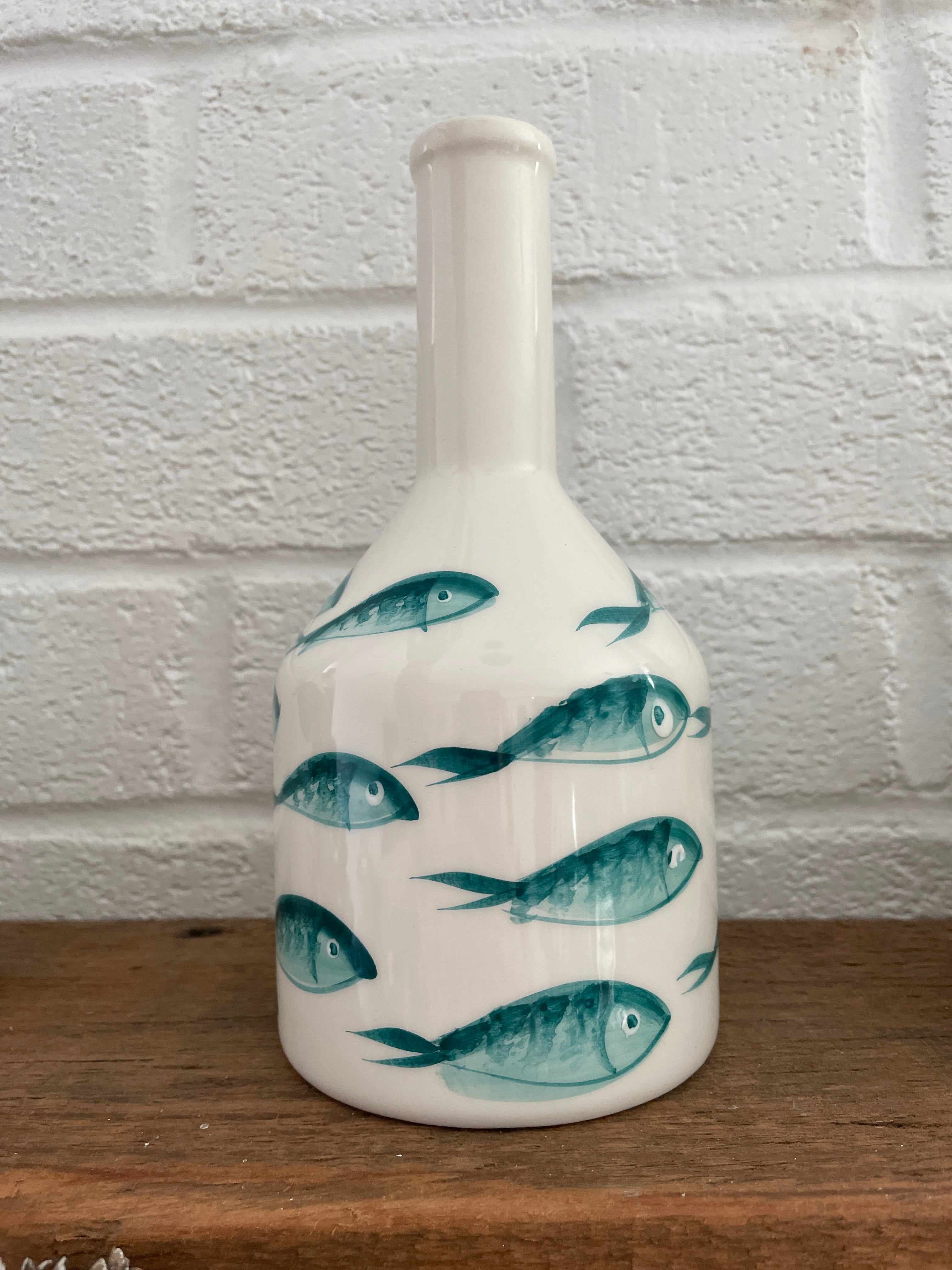 Capri Fish Water Pipe Stem Vase