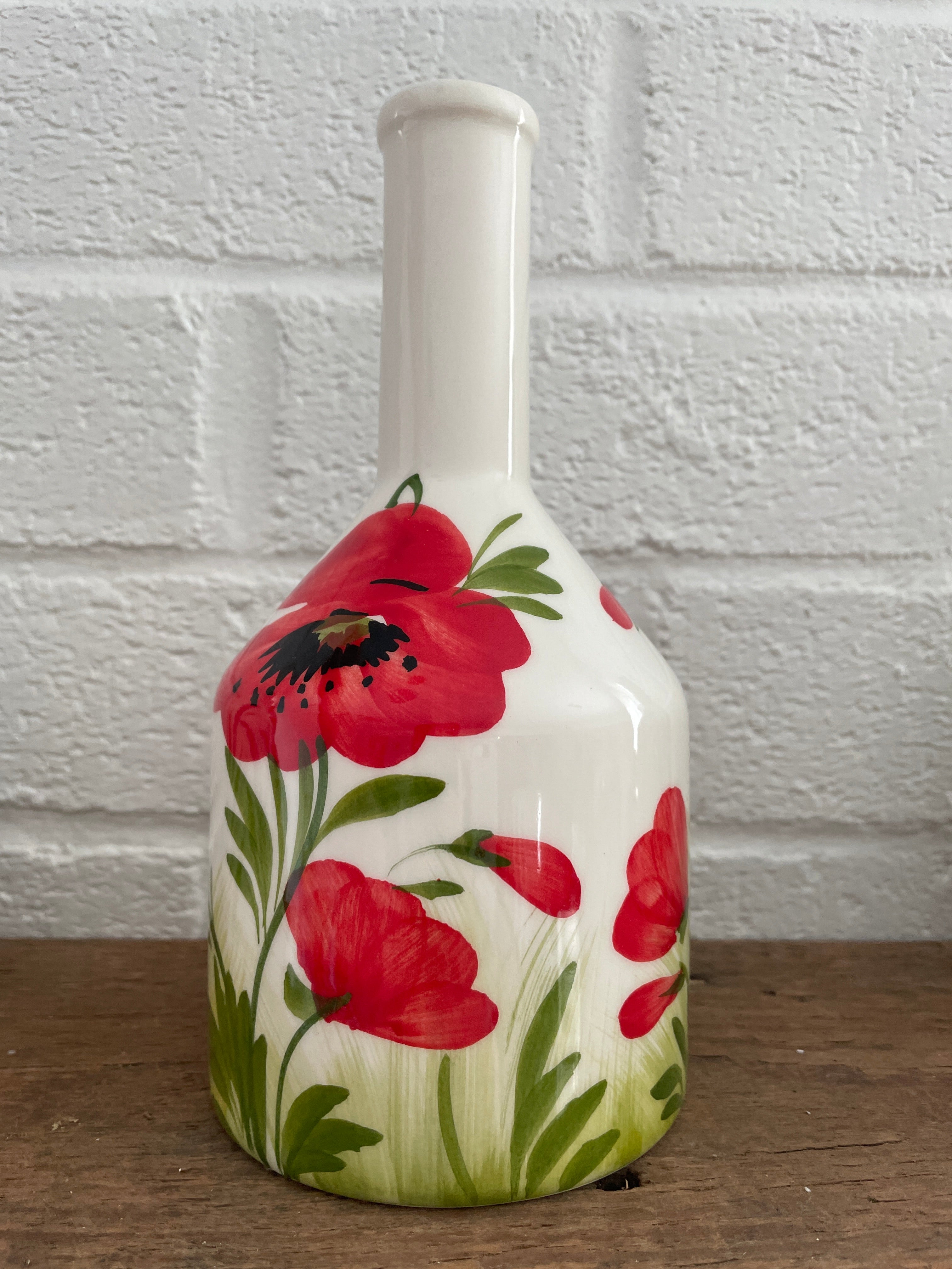 Poppy Water Pipe Stem Vase