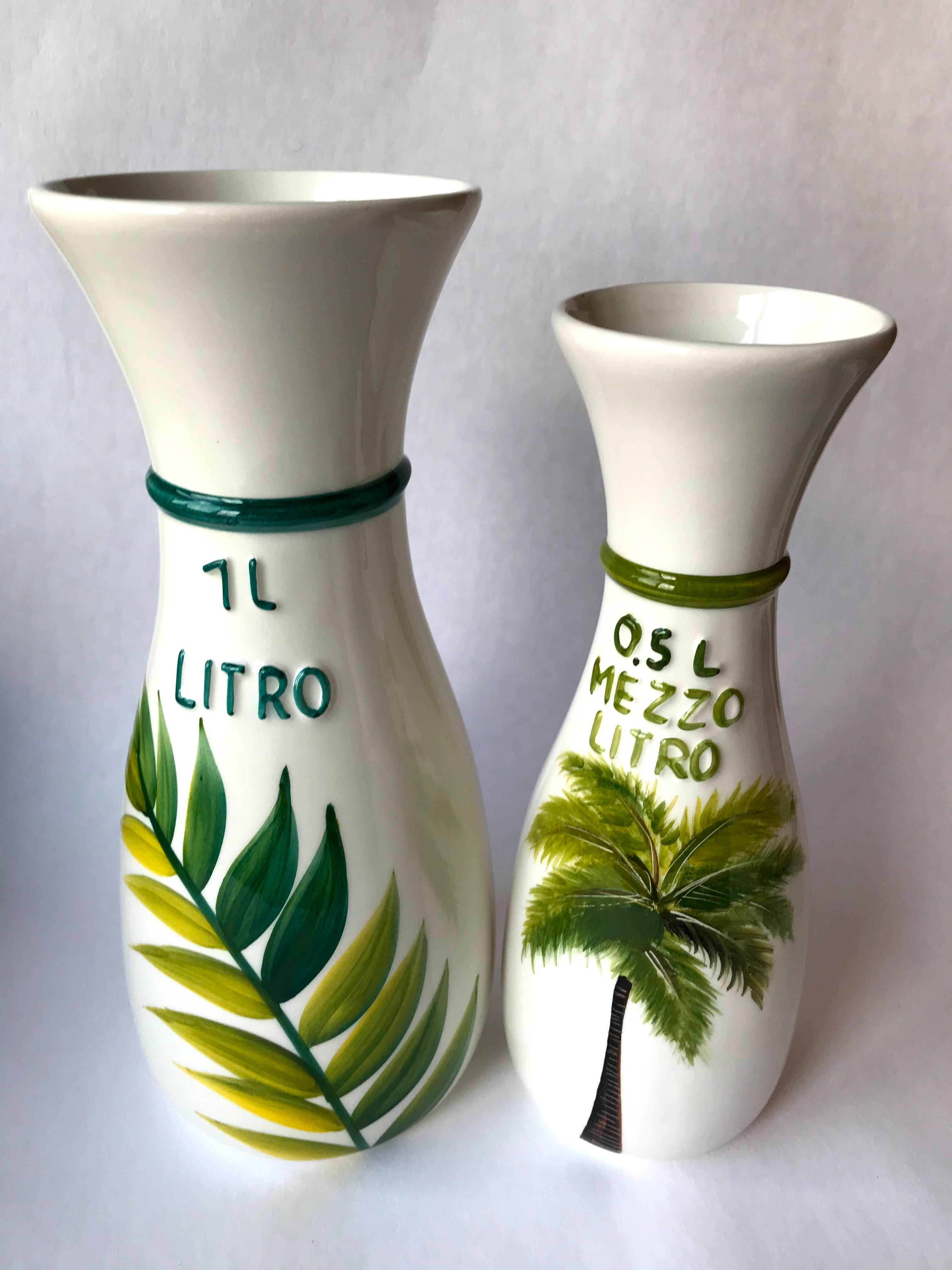 Palm Leaf Vino / Beverage Carafes