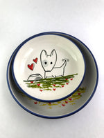 Load image into Gallery viewer, Puppy Love Dog Ceramic Bowl
