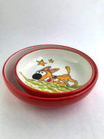 Load image into Gallery viewer, Digging Dog Ceramic Bowls
