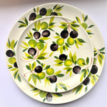 Load image into Gallery viewer, Olive Plates Hand-painted Made in Italy
