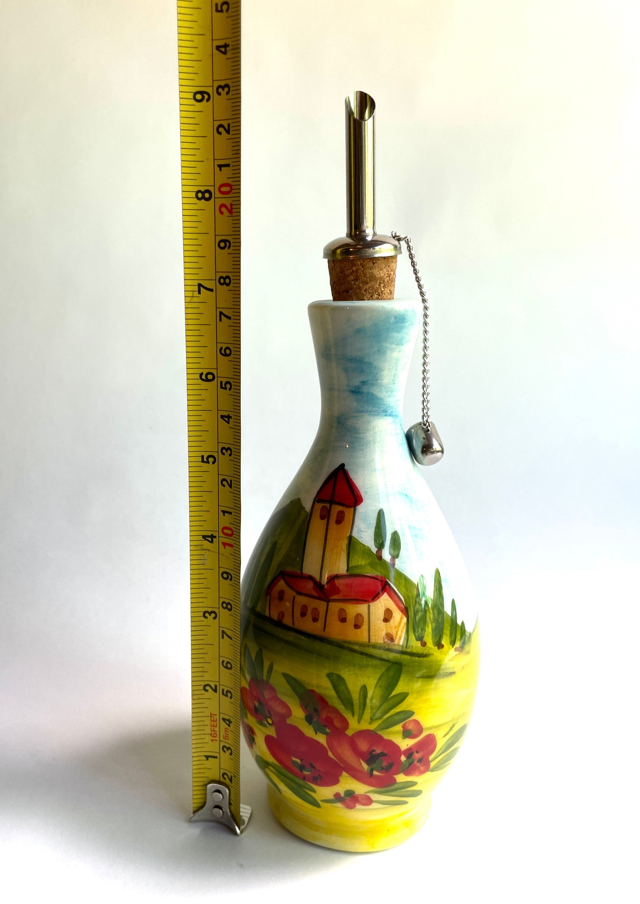 Small oil bottle made in italy