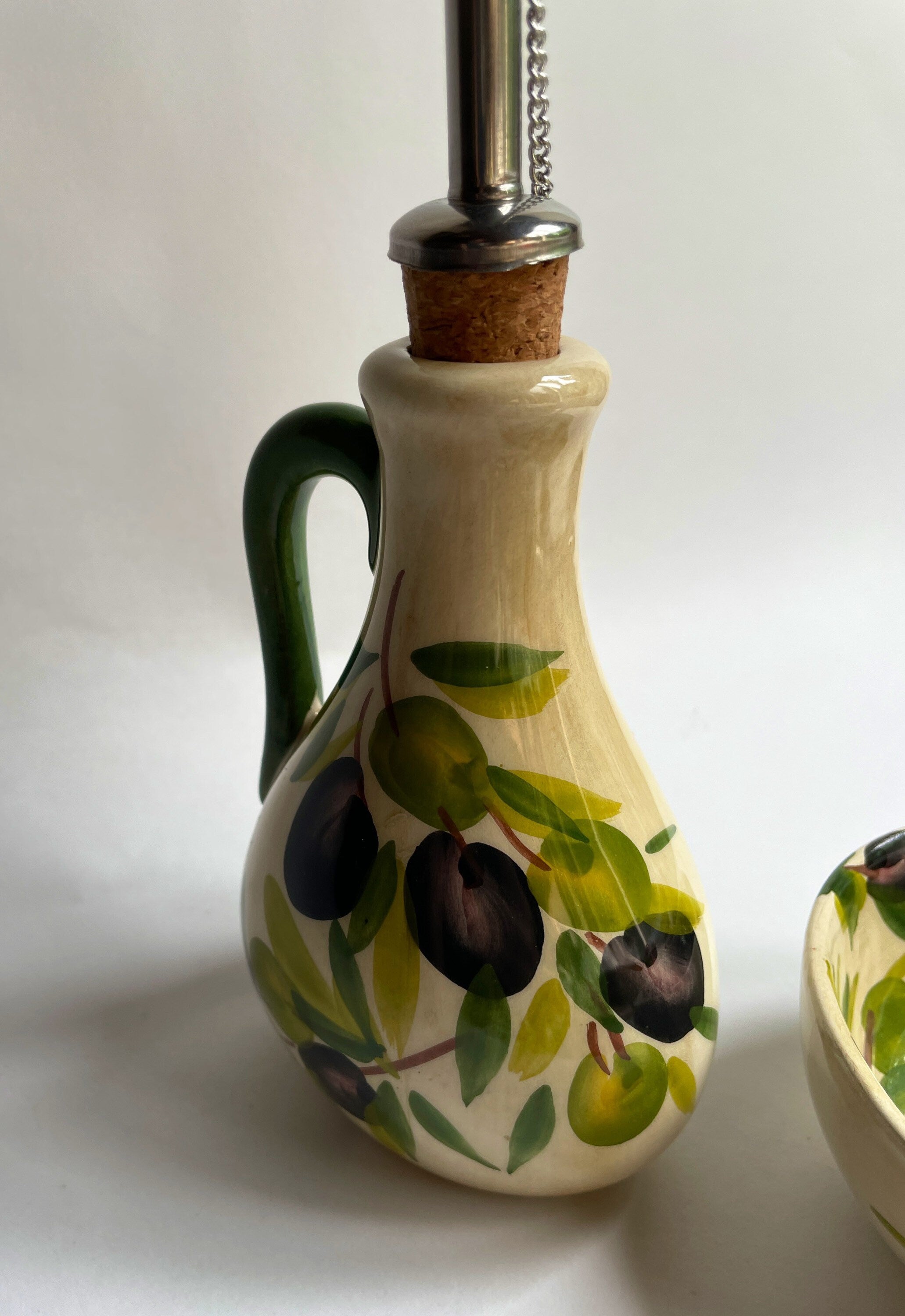 Small Olives Oil Bottle Made in Italy