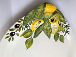 Load image into Gallery viewer, Italian Lemon Olive 3D Relief Platter
