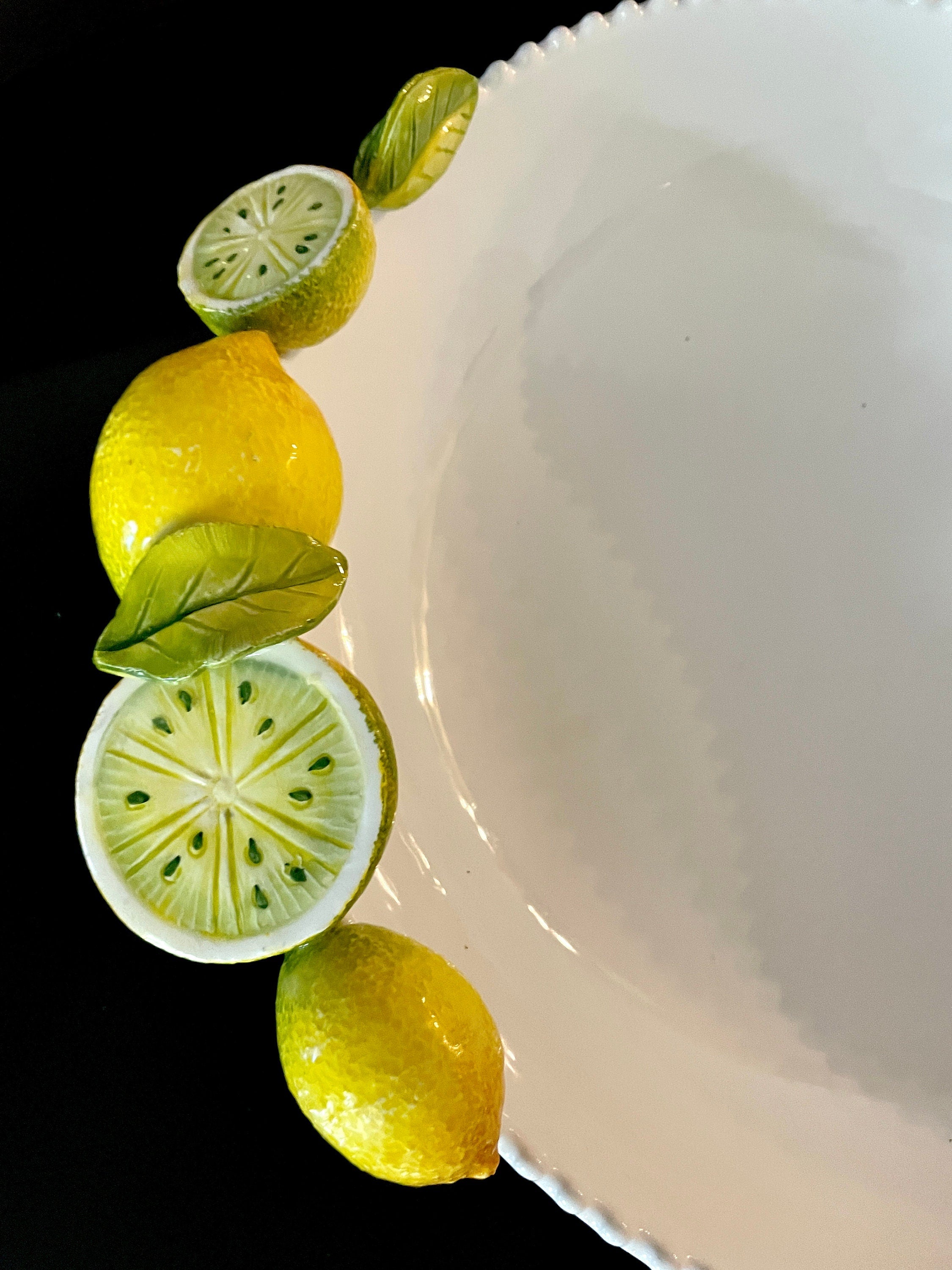 Italian Lemon Serving Bowl