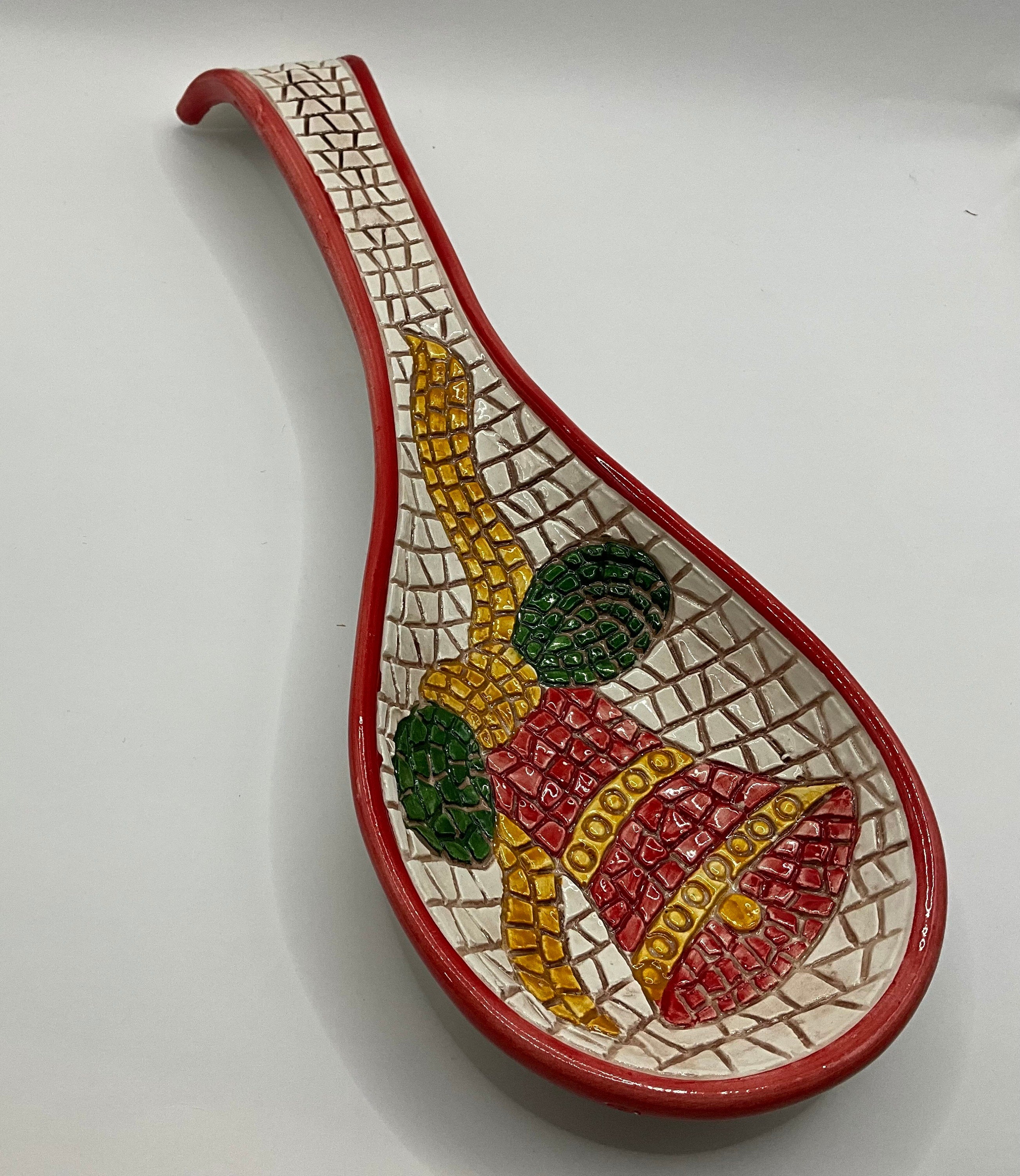 Christmas Mosaic Spoon Rests