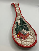 Load image into Gallery viewer, Christmas Mosaic Spoon Rests
