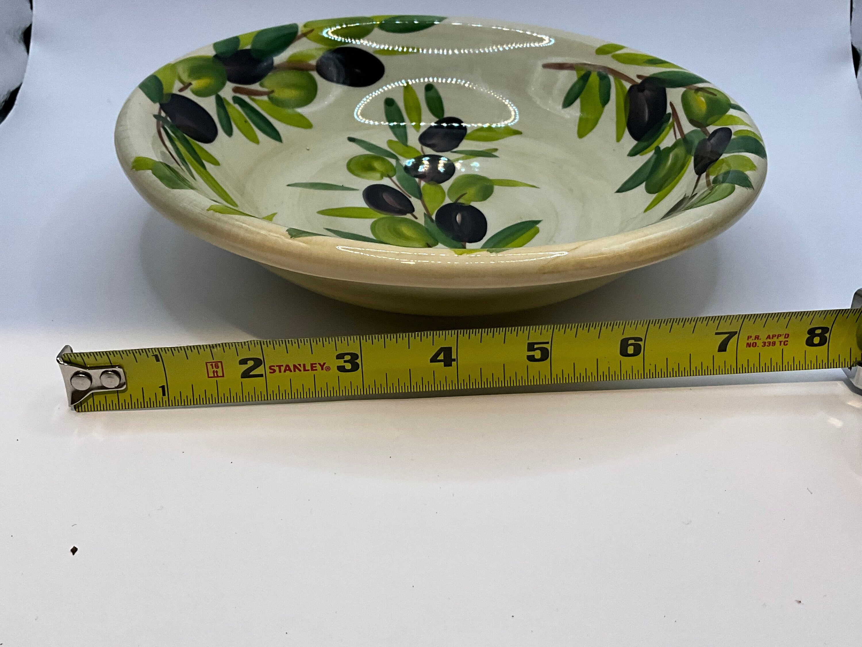 Round Individual Pasta Plates