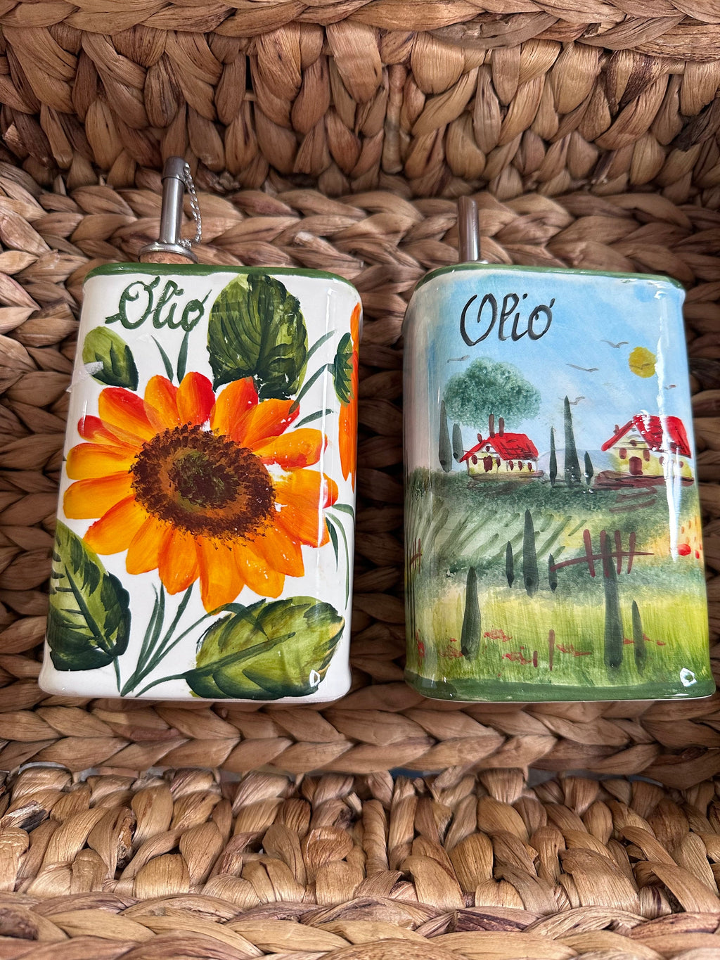 Olive Oil Cans