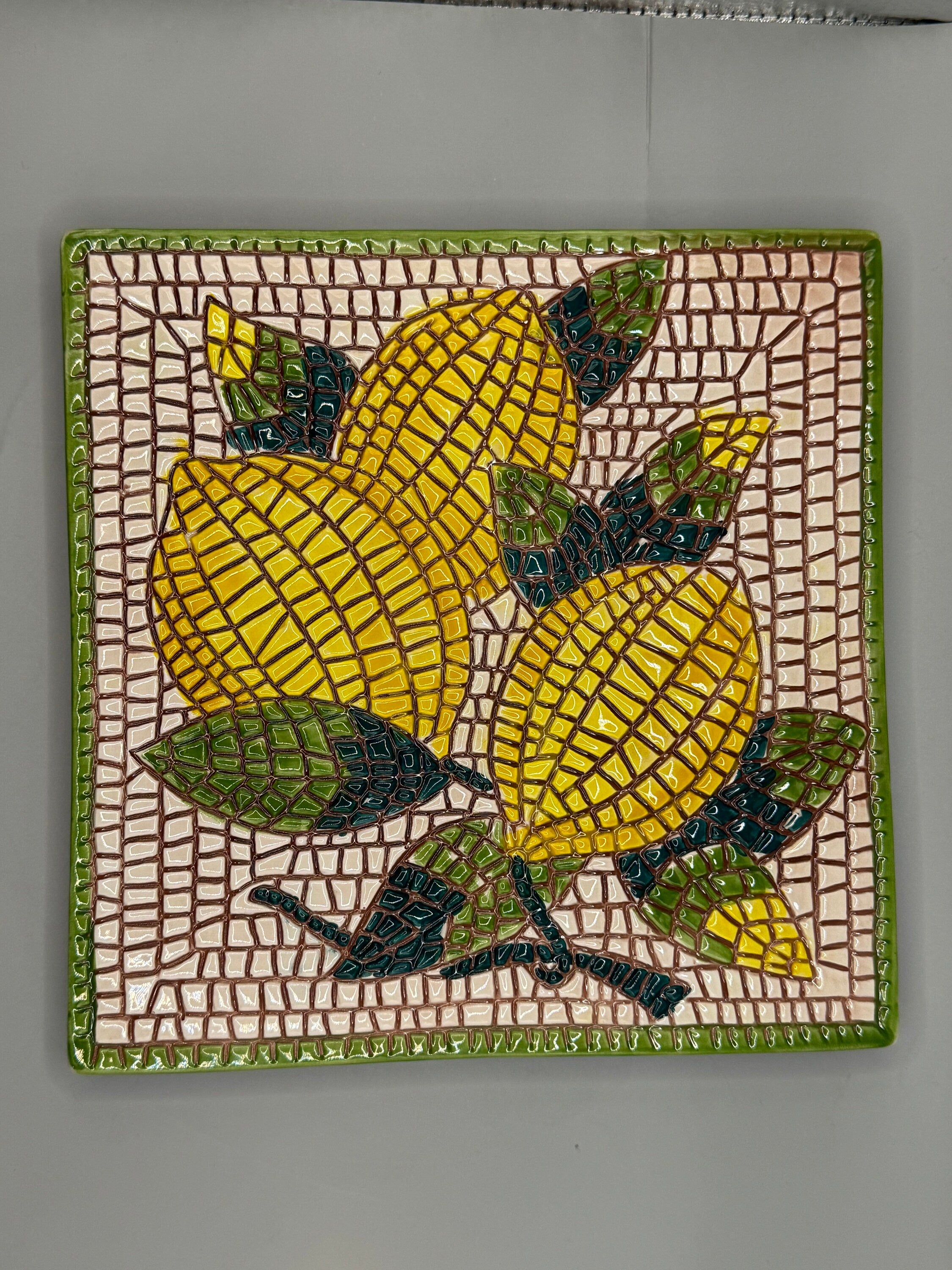 Mosaic Trivets hand painted